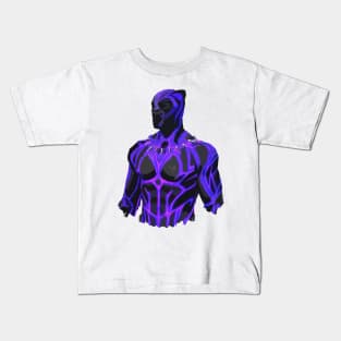 Black Panther - Kinetic Purple Kids T-Shirt